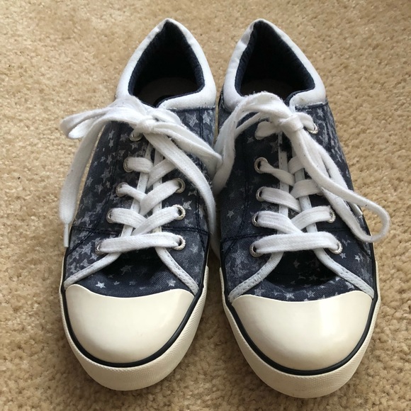 G by Guess Shoes - Denim Star Sneakers